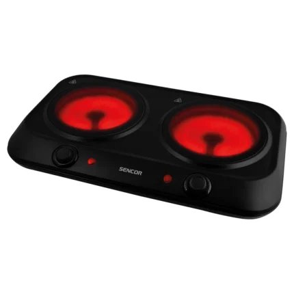 Sencor SCP2263BK Double Infrared Cooking Hot Plate-homechoiceelectronics