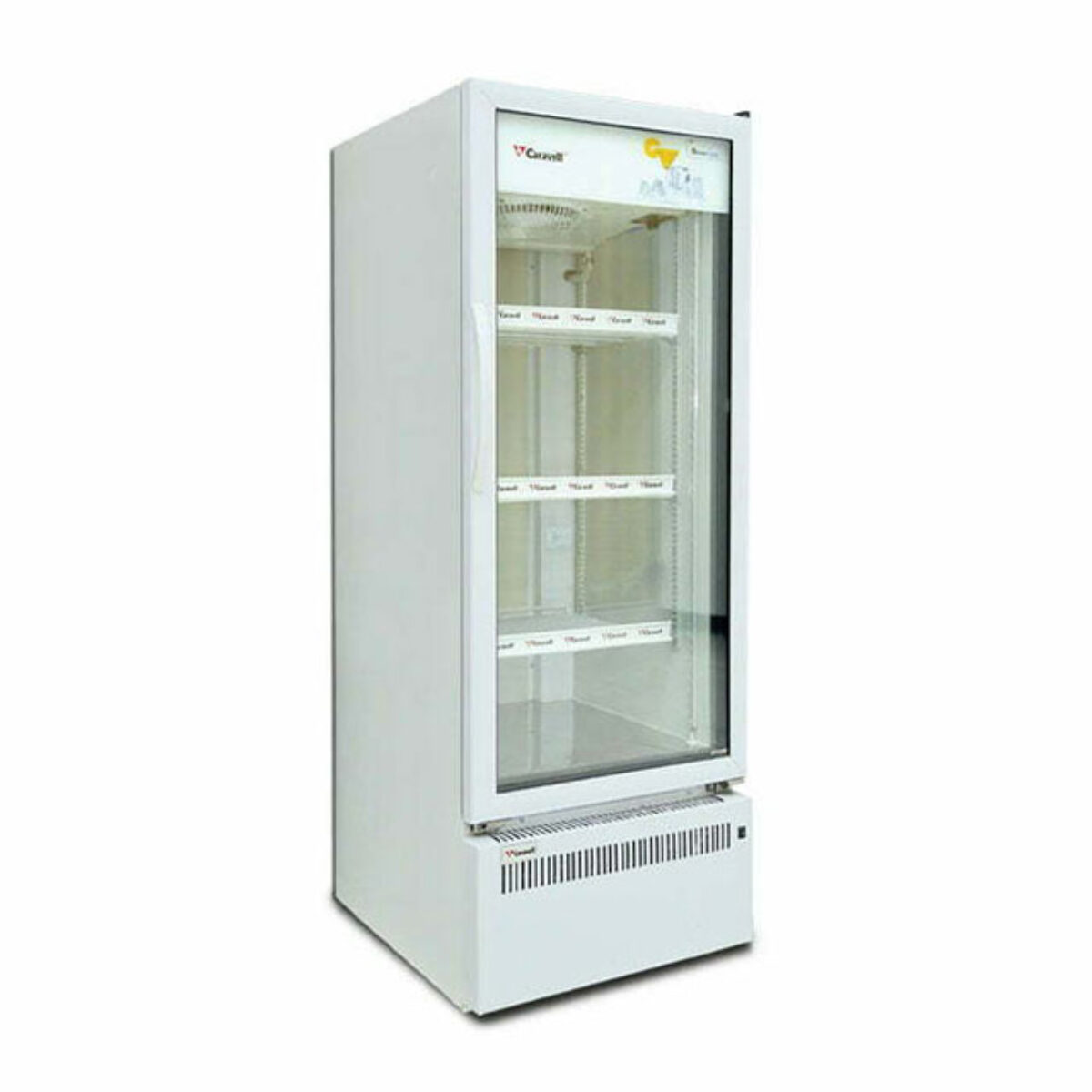 Caravell Commercial Visi Chiller MEC-270 FG Single Swing Door