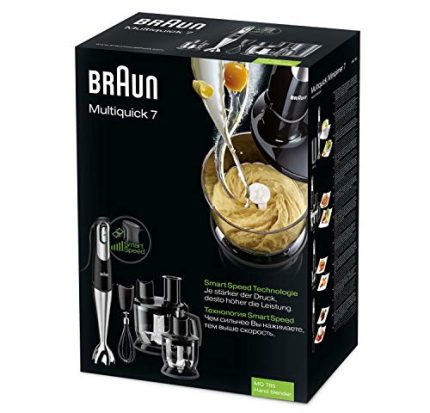 braun multi quick 7 hand blender mq785 silver black